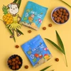 Bio Ananasų rutuliukai 50 g HELPA be pridėtinio cukraus