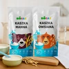 BioBas Košių rinkinys Be pieno grūdų košės be cukraus 9 vnt. 1,8kg