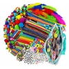 Bisky KŪRYBINIS RINKINYS VAIKAMS 2000 EL METS POMPONS PLASTIC ARTISTIC