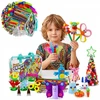 Bisky KŪRYBINIS RINKINYS VAIKAMS 2000 EL METS POMPONS PLASTIC ARTISTIC