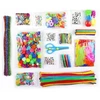 Bisky KŪRYBINIS RINKINYS VAIKAMS 2000 EL METS POMPONS PLASTIC ARTISTIC
