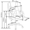 Signal Meble Biuro kėdė Q-031, juoda