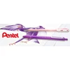BK 417 tušinukas, 0,7 mm CLICKY Mėlynas PENTEL