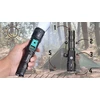 Blashorn Taktinis LED žibintuvėlis CREE XML-T6 ZOOM su maitinimo baterija