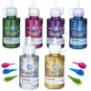 Blizgučių klijų rinkinys 6 spalvų x 60 ml Astra Nr. 3208