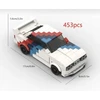 Block Plastikinės statybinės plytos BMW M3 E30 automobilių žaislų automobilio dovanų dėžutė
