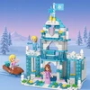 BLOCKS LEDO RŪMAI Princesės pilies rinkinys mergaitėms 501 vnt