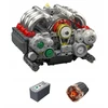 Blokai Mould King 10193 Variklis Boxer Flat-Six Porsche šešių cilindrų BOX