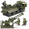 Blokai SLUBAN M38-B0302 transportinis sunkvežimis su 306 elementų pistoletu.