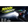 Blow DVIRAČIO LEMPAS 1000 LUMENS 1500 mAH PRIEKINĖ C TIPO USB ATSPIRIA VANDENiui GALINGA