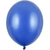 PartyDeco Stiprūs balionai Karibų mėlyna spalva, blizgūs 30 cm, 50vnt