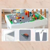 Dideli CONSTRUCTION PLATE Mėlynas CLASSIC CITY blokeliai 32x32 bazė