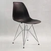Bm Design 4 DSR Milano kėdės, juodos, metalinės kojos