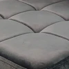Bm Design 4 MONAKO VELVET kėdės, pilkos, aptrauktos aksomu