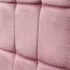 Bm Design 4 Monako Velvet kėdės, rožinės spalvos, apmuštos aksomu
