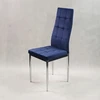 Bm Design 4 MONAKO VELVET kėdės, tamsiai mėlynos, apmuštos aksomu