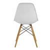 Bm Design 6 DSW Milano baltos kėdės, skandinaviška svetainė