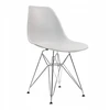 Bm Design DSR Milano kėdė, pilka skandinaviška, metalinė koja