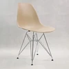 Bm Design DSR Milano kėdė, smėlio spalvos, metalinė koja