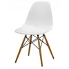 Bm Design DSW Milano kėdė, baltos skandinaviškos medienos kojos