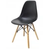 Bm Design DSW Milano kėdė, juoda skandinaviško medžio koja