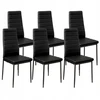 Bm Design Gražios juodos kėdės, 6 vnt