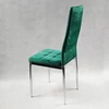 Bm Design Monako Velvet kėdė, žalia, apmušta aksomu