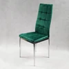 Bm Design Monako Velvet kėdė, žalia, apmušta aksomu