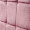 Bm Design MONAKO VELVET rožinė kėdė aptraukta aksomu