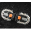 Bntrade DVIRAČIO POSUSIŲ SIGNALO KRYPTYS DVIRAČIO LEMPAS GALINIS USB SIGNALO SIGNALAS