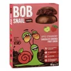 Bob Snail Bobo sraigių užkandžių pyragas obuolių braškės pieniniame šokolade 60g >>