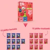 BOB SNAIL vaisių suktinukai Braškių mėlynių 200g MIX 20 vnt, be cukraus, veganiški