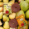 BOB SNAIL vaisių suktinukai MANGO KRIAUŠIŲ MIŠINIAI be cukraus 500g 50 vnt.
