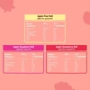 BOB SNAIL vaisių suktinukų rinkinys 42 vnt. SKONIŲ MIŠINIS BE CUKRAUS 420g
