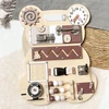 Bobo San MONTESSORI BEAR JUTIMO MANIPULIAVIMO LENTA Teddy Bear vaikams