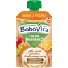 Bobovita antrųjų pusryčių vaisius su koše obuolių kriaušių apelsinas 100 g