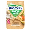 BOBOVITA GRŪDŲ PATEIKIMAS PIENO GRŪDŲ 3 GRŪDAI OBUOLIAI-KRIAUŠIAI 6m+ 210g