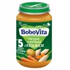 BOBOVITA VAKARIENĖS DARŽOVĖS TRIŠIEČIŲ PATIEKELE PO 5 MĖNESIŲ 190 G