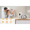 Boifun Baby Monitorius 2 HD kamera 3,2 colio LCD tiesioginis naktinis režimas, belaidis
