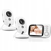 Boifun Baby Monitorius 2 HD kamera 3,2 colio LCD tiesioginis naktinis režimas, belaidis