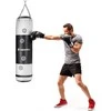 Bokso maišas inSPORTline Robkin 120 x 35 cm - Juodas-Baltas