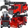 Bounn HUINA R/C FIRE TRUCK ŠAUDYMAS VANDENS NUOTOLIUOJU VALDOMAS GAISRINĖS DALYS 6+