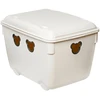 Žaislų dėžė BranQ Bear 40L, antikinė balta