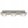 Brilliant Lampa sufitowa LED Transit aliuminio sidabrinė