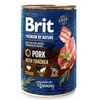 Brit Premium by Nature konservai šunims Pork with Trachea 800g