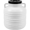 Browin Plastikinė statinė su dangčiu ir rankenomis Biowin 10L baltas