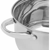 Brunbeste DIDELIS nerūdijančiojo plieno PUODAS 26 cm 8,2 L DUJŲ INDUKCINIS PUODAS SU KIAULIU