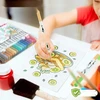 BRUSH PEN 36 PASTELĖS DVIŠALĖS SPALVOS VANDENS ŽYMEKLIAI BE RŪGŠČIŲ