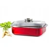 BRYTFANNA Metallic Raudonas 6,5L + POT dozatorius virtuvės dovanai, dangtelis