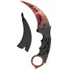 BSH ADVENTURE BSH INFERNO - KARAMBIT KNIFE CLEW COUNTER STRUKE SU dangteliu 19 cm 420 PLIENAS